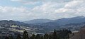 A view of Sobo Mountains from Kunimigaoka Viewpoint 国見が丘からの祖母山