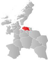 Trondheim within Sør-Trøndelag