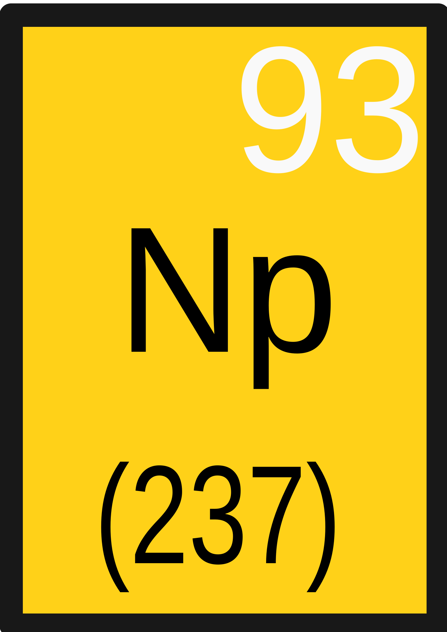 neptunium element symbol