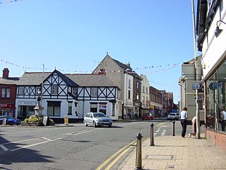 Neston Town in England