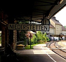 Niederstetten train station