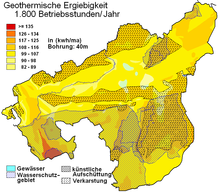 Geothermische Karte von Nieheim