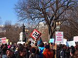 No Muslim Ban march from White House to Capitol Hill
