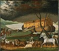 Amerikalı ressam Edward Hickse ait bir tablo. Bu tabloda Nuh Tufanı tasvir edilmiştir.