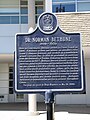 Commemorative plaque honoring Dr. Norman Bethune, on the grounds of Owen Sound Collegiate and Vocational Institute (the high school he attended).