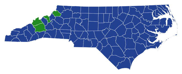 File:North Carolina Democratic presidential primary election results by county, 2020.svg