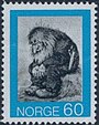 Norwegian stamp NK701 Kittelsen Troll.jpg