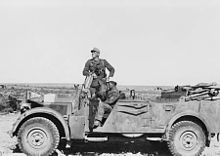 Typical transport used by the Division in north Africa OTL Hundt in Afrika Korps car c1941.jpg