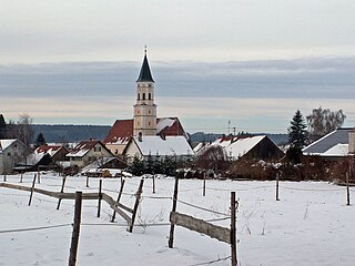 <span class="mw-page-title-main">Oberrieden, Bavaria</span> Municipality in Bavaria, Germany