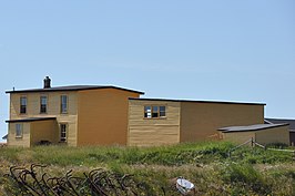 De Aubrey and Elizabeth Crowley Property, een voorbeeld van typische Newfoundlandse outportarchitectuur[1]