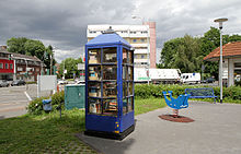 Offener Bücherschrank