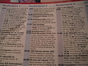 TV listings - Wikipedia