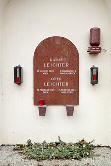 Otto și Käthe Leichter, Feuerhalle Simmering, 2016.jpg