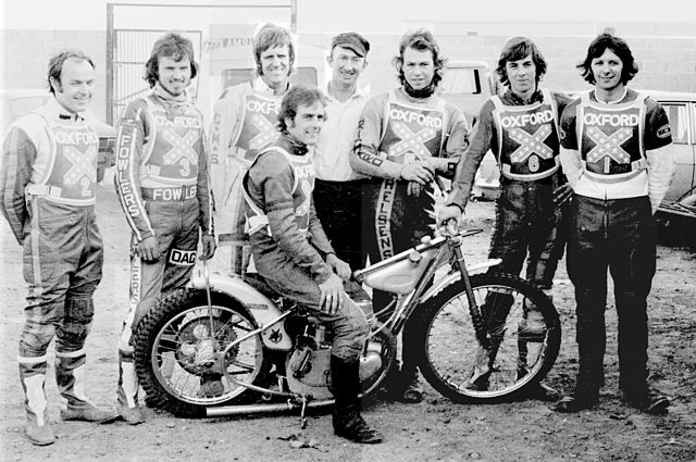 Oxford in 1975, when they raced using the unpopular Rebels name.