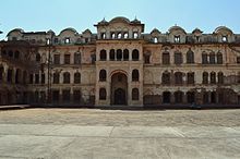 The Darshani Gate (the main gate of the Qila Mubarak), built in the 18th century. The city was built around the fort.