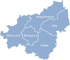 Plan powiatu wielickiego