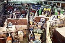 PS210 in the Low Energy Antiproton Ring experimental area at CERN PS210.jpg