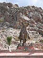 Monument to Pancho Villa in Bufa Zacatecas mountain range