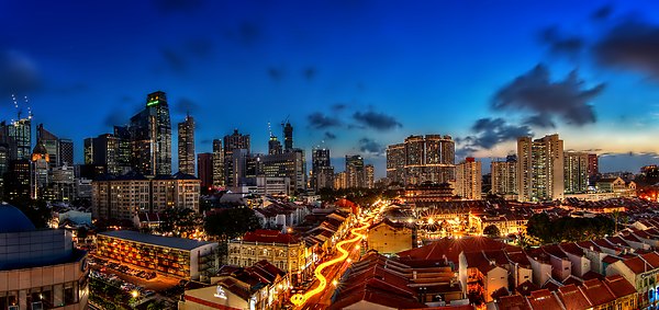 Image: Pano of Chinatown sector (8437614027)