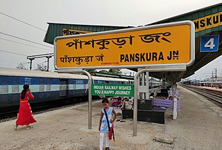 Panskura Junction railway station Railway Station in West Bengal, India