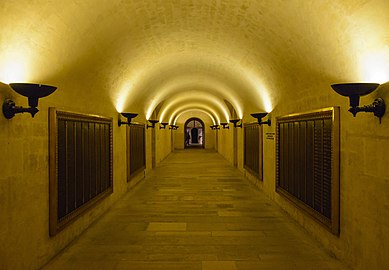 A corridor of the Crypt