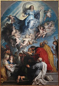 Assomption de la Vierge Marie, Peter Paul Rubens, v. 1616