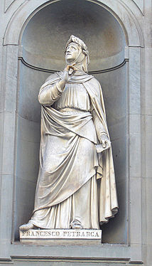 Статуа Франческа Петрарке, Галерија Уфици, Фиренца