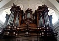 Čeština: Varhany kostela Nanebevzetí Panny Marie v Polné, okres Jihlava, kraj Vysočina při pohledu z chóru. English: Organ of the Church of the Assumption of the Virgin Mary in Polná, Jihlava District, Vysočina Region, Czech Republic, as seen from the gallery. This is a photo of a cultural monument of the Czech Republic, number: 18285/7-5076. Památkový katalog  · MIS  · hledat obrázky  · hledat seznamy  · Wikidata