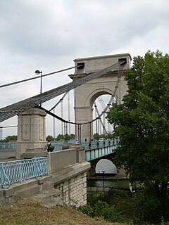 Port à lAnglais Bridge Bridge in France