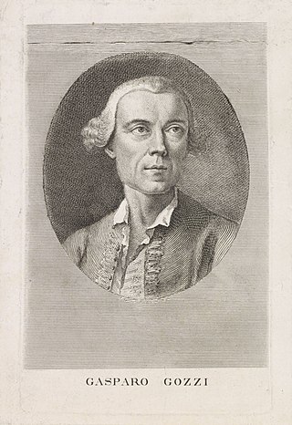 <span class="mw-page-title-main">Gasparo Gozzi</span> Italian literary critic (1713–1786)