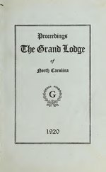 Thumbnail for File:Proceedings of the Grand Lodge of Ancient, Free, and Accepted Masons of North Carolina (1920) (IA proceedingsofgra1920free).pdf