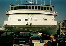 Research vessel Western Flyer at MBARI Pier RV Western Flyer.jpg