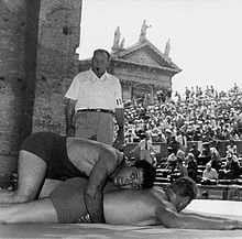Ragnar Svensson vs Tan Tari, Rome 1960.jpg