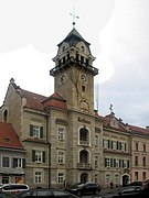 Das denkmalgeschützte Rathaus in Leibnitz