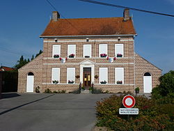 Recques-sur-Hem (Pas-de-Calais) mairie.JPG