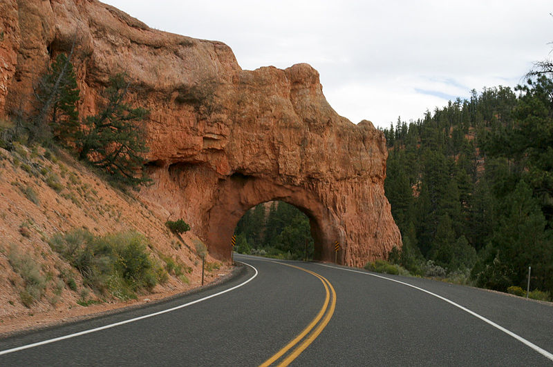 File:Red Canyon, Road Tunnel (3678885925).jpg