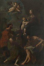 Reni - Thronende Madonna mit drei Heiligen, 1620-21.jpg