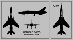 Republic F-105D and F-105F Thunderchief drawing.png