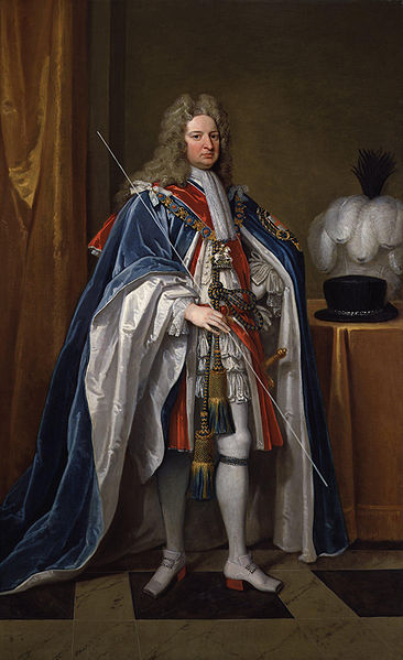 Portrait by Godfrey Kneller, 1714