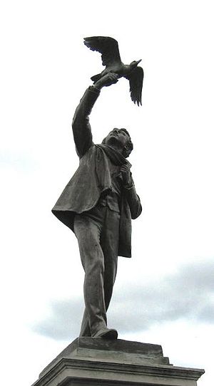 Statue d'Albrecht Rodenbach