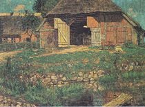 Holsteinischer Bauernhof, 1900