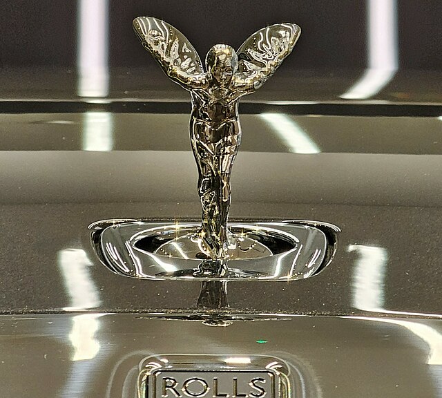 Spirit of Ecstasy, the bonnet mascot sculpture on Rolls-Royce cars