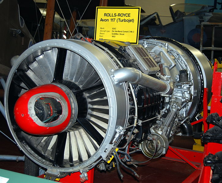 File:Rolls Royce Avon jet engine, Yorkshire Air Museum, Elvington. (6918477119).jpg