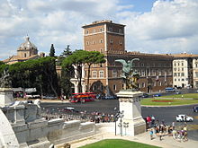Rome, Palazzo Venezia, seat of the Polo Museale del Lazio. Roma Palazzo Venezia.jpg