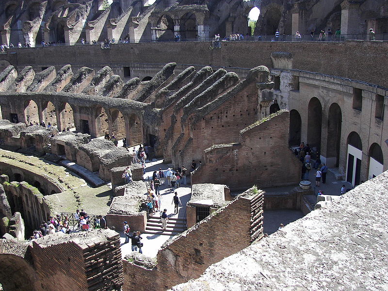 File:Rome Colosseum interior 6.jpg