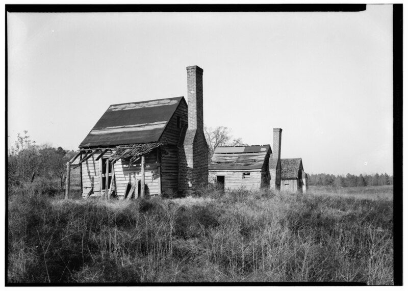 File:Roseberry, House and Outbuildings, State Route 640 and U.S. Route 460 vicinity, Wilsons, Dinwiddie County, VA HABS VA,27-FORD.V,1-2.tif