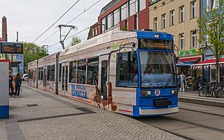 Trams in Rostock