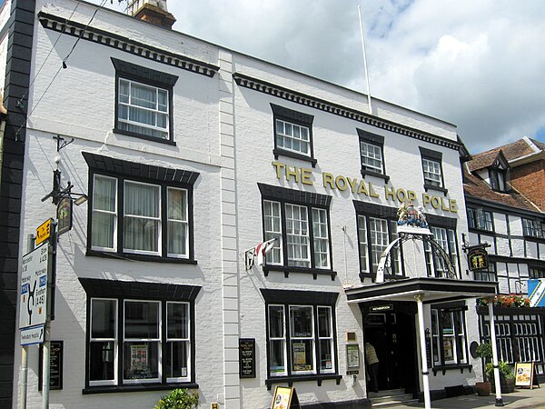 The Royal Hop Pole, mentioned in Charles Dickens' The Pickwick Papers