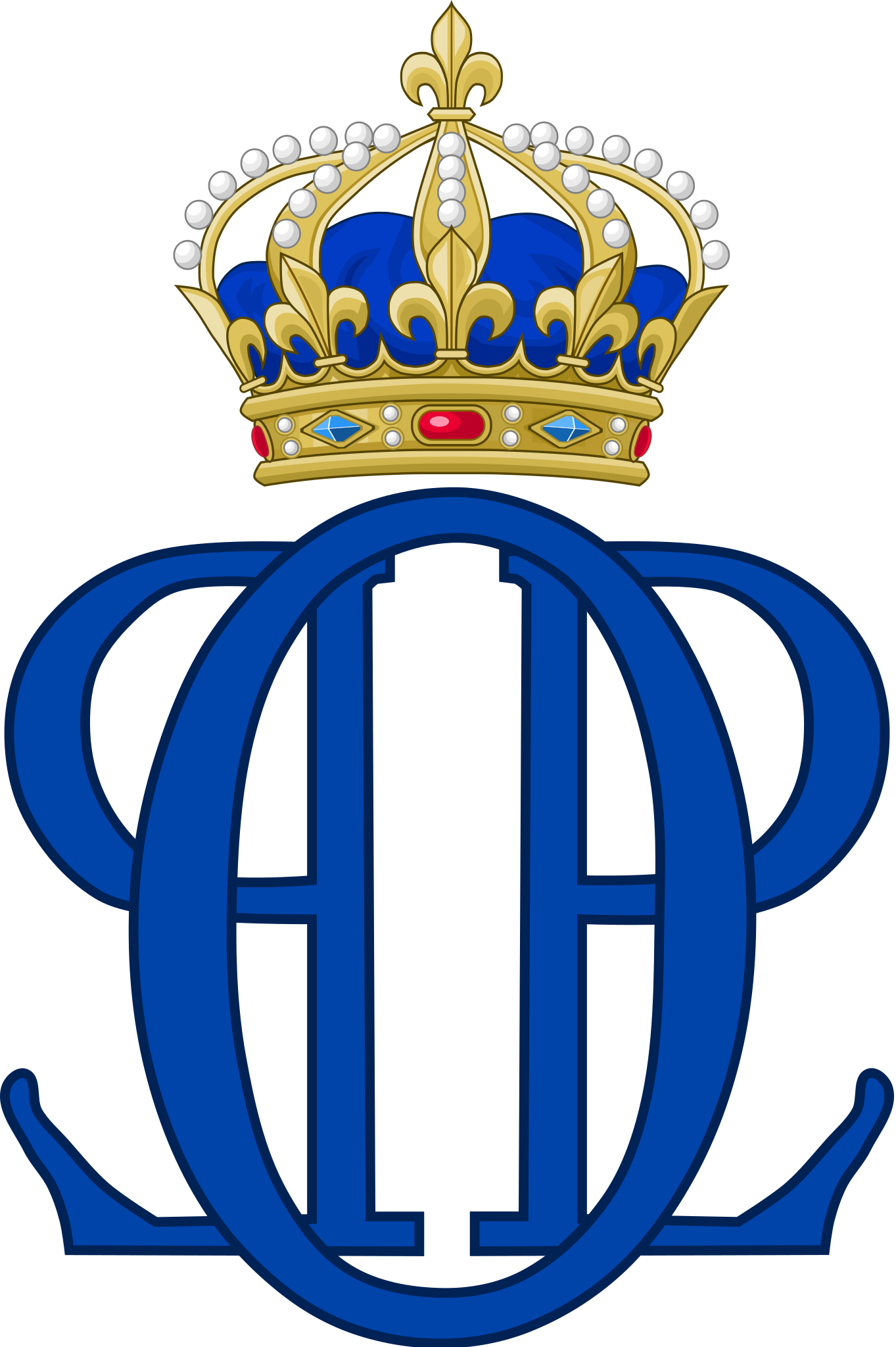 File:Royal Monogram of King Louis Philippe I of France, Variant
