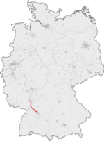 Vorschaubild für Schnellfahrstrecke Mannheim–Stuttgart